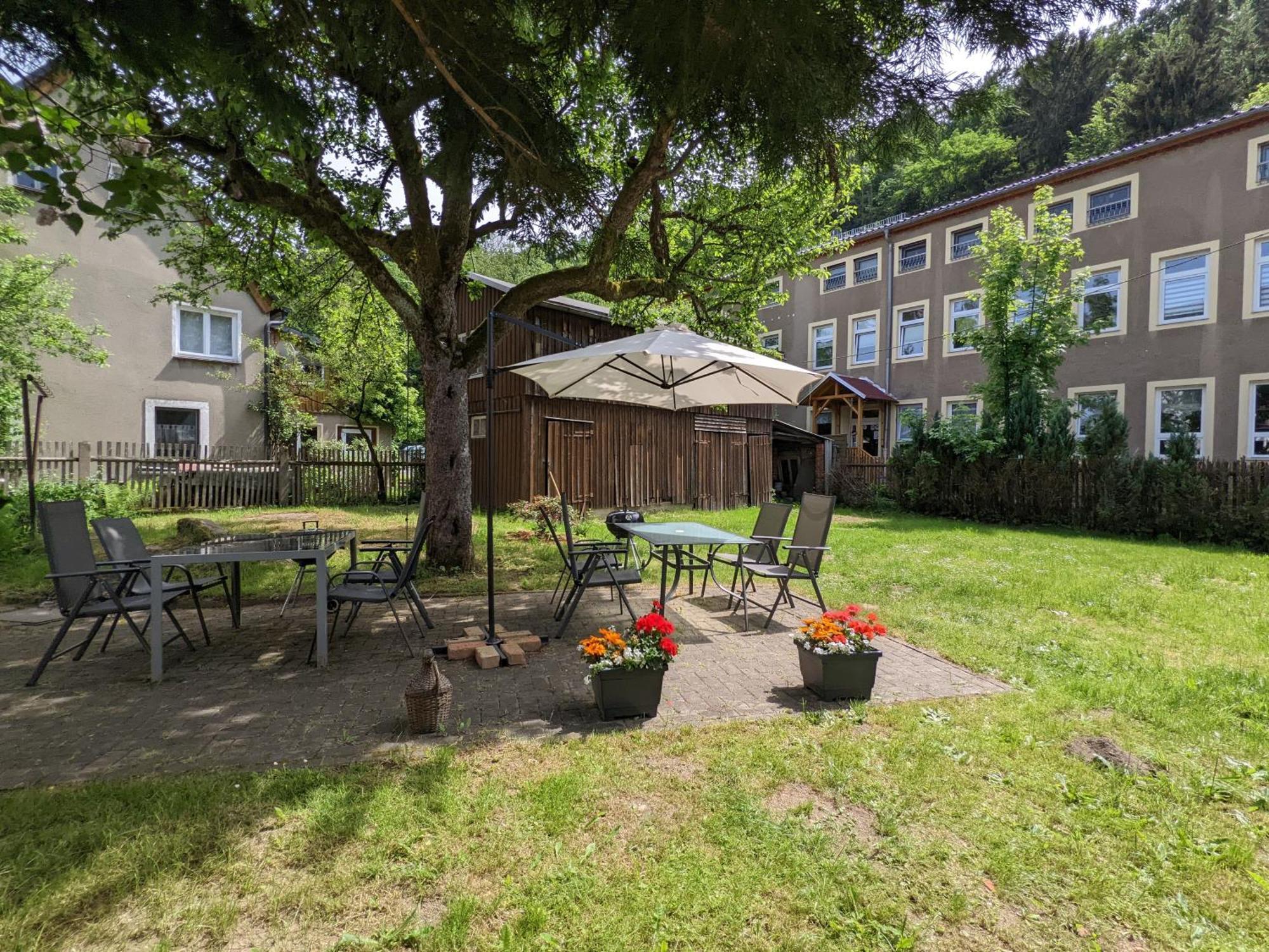 H2 - Urlaubsmagie - Garten, Pool, Terrasse, Grill Sebnitz Esterno foto